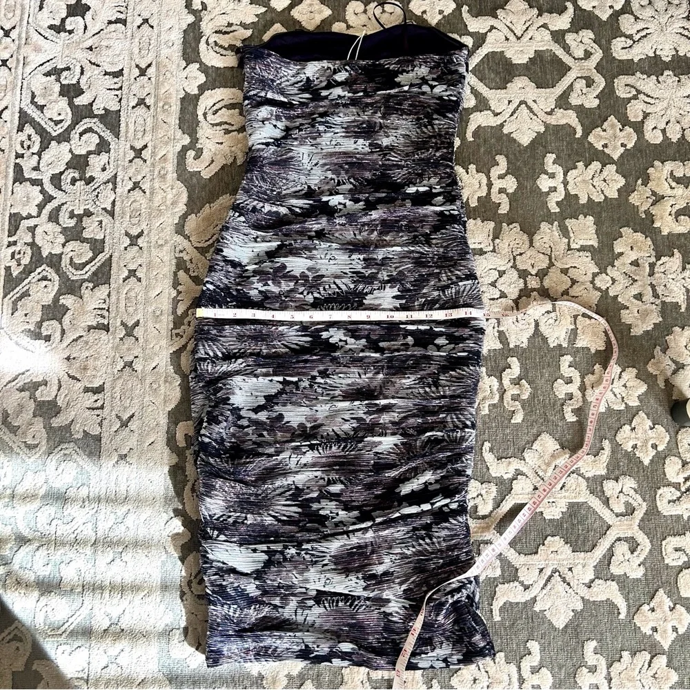 Ramy Brook Bonnie Ruched Floral Midi Dress - Picture 14 of 16